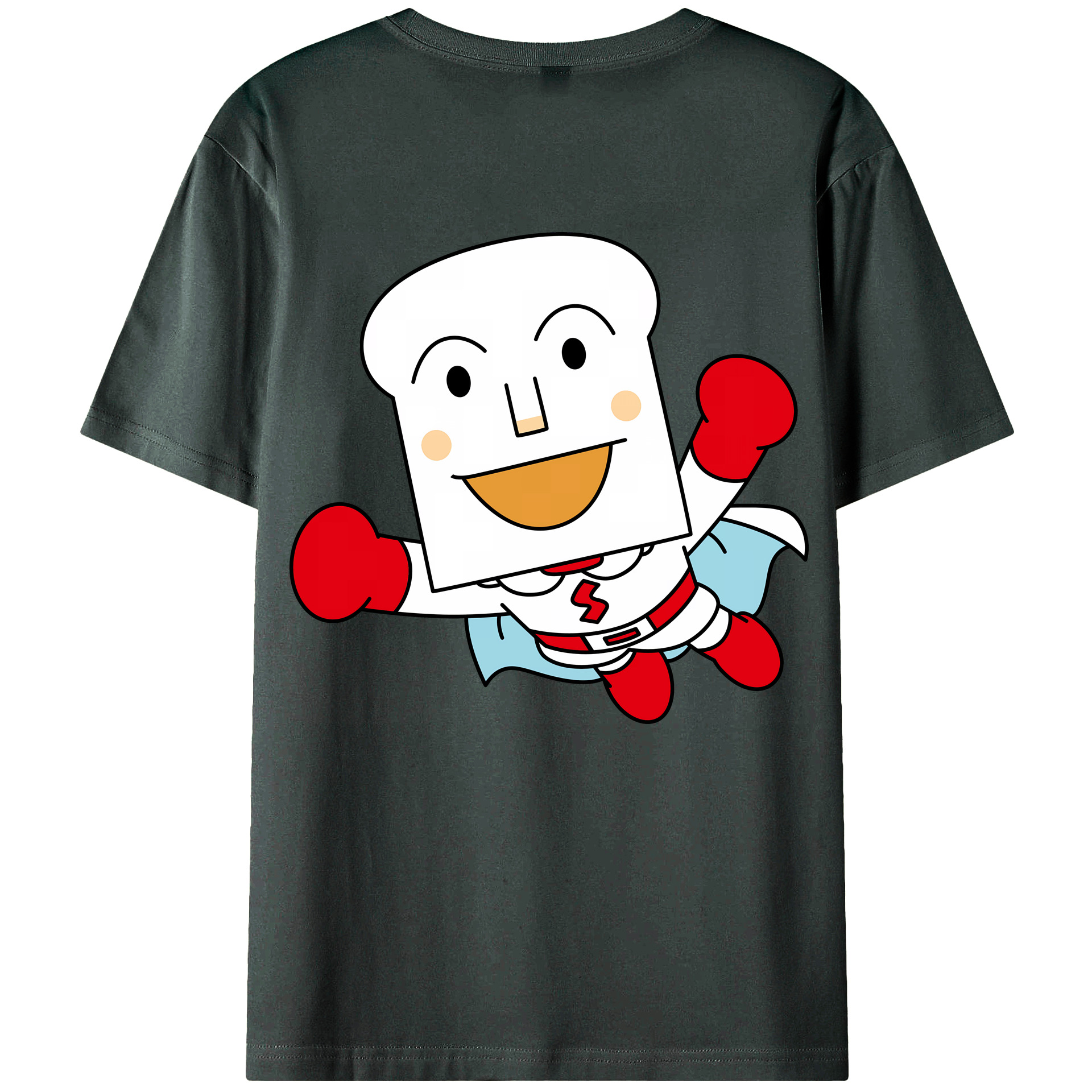 （画像用） アンパンマン Anpanman 綿100％ メンズ半袖Tシャツ（バックプリント） 通気性